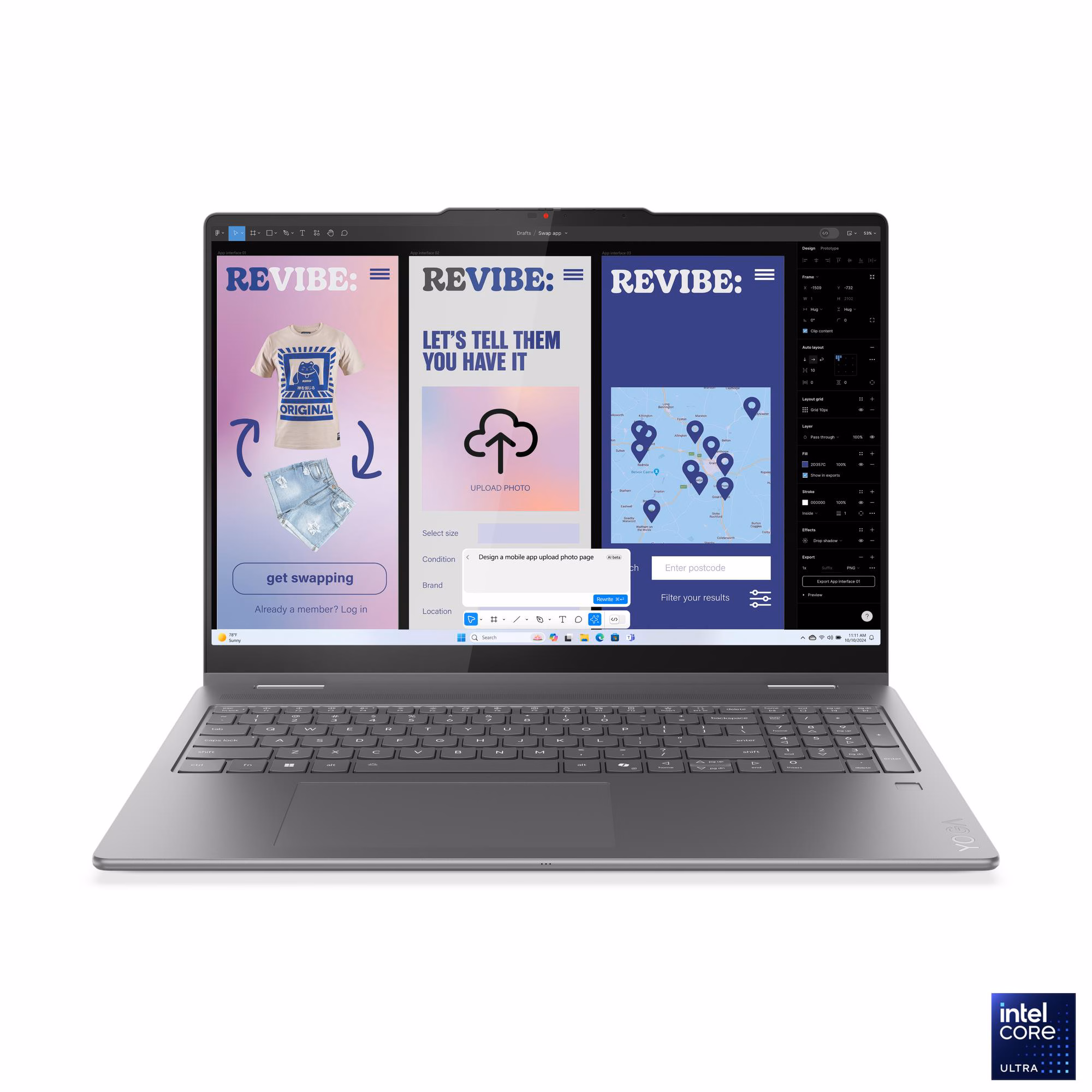 Yoga_7_2_in_1_16ILL10_CT2_04 main Lenovo Yoga, Ultra 7-256V, 16GB LPDDR-5, 512GB SSD, 16" WUXGA TOUCH X360, Backlit KB, FPR, Windows 11, 1 Year International Warranty - Image 1